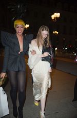 HUNTER SCHAFER Arrives at an AIDS Awareness Event in Paris 01/30/2025