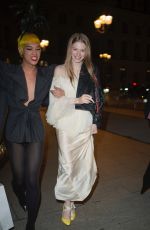 HUNTER SCHAFER Arrives at an AIDS Awareness Event in Paris 01/30/2025