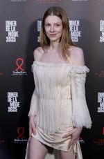 HUNTER SCHAFER at 22nd Diner De La Mode in Paris 01/30/2025