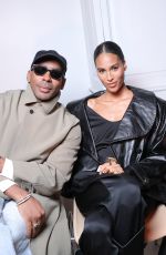 INDYA MOORE at Alexandre Vauthier Haute Couture Spring-Summer 2025 Show at Paris Fashion Week 01/27/2025
