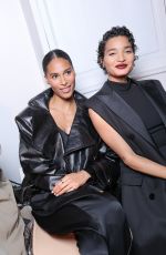 INDYA MOORE at Alexandre Vauthier Haute Couture Spring-Summer 2025 Show at Paris Fashion Week 01/27/2025