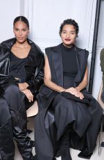 INDYA MOORE at Alexandre Vauthier Haute Couture Spring-Summer 2025 Show at Paris Fashion Week 01/27/2025