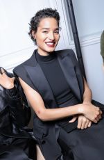 INDYA MOORE at Alexandre Vauthier Haute Couture Spring-Summer 2025 Show at Paris Fashion Week 01/27/2025