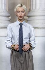 IRIS LAW at Photocall for Saint Laurent at Fashion Week in Paris 01/28/2025