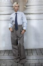 IRIS LAW at Photocall for Saint Laurent at Fashion Week in Paris 01/28/2025