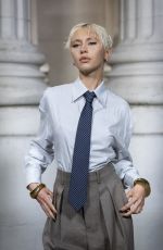 IRIS LAW at Photocall for Saint Laurent at Fashion Week in Paris 01/28/2025