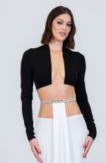 IRIS MITTENAERE at PFW Stephane Rolland HC Photocall in Paris 01/28/2025