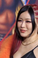 IYO SKY at WWE Monday Night RAW Premiere at Intuit Dome in Inglewood 01/06/2025