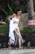 IZABEL GOULART at a Photoshoot on Vacationing in St Bart