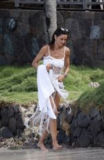 IZABEL GOULART at a Photoshoot on Vacationing in St Bart