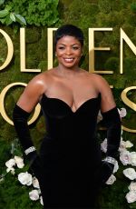 JANELLE JAMES at 82nd Annual Golden Globes Awards in Beverly Hills 01/05/2025