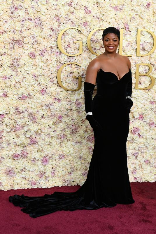 JANELLE JAMES at 82nd Annual Golden Globes Awards in Beverly Hills 01/05/2025