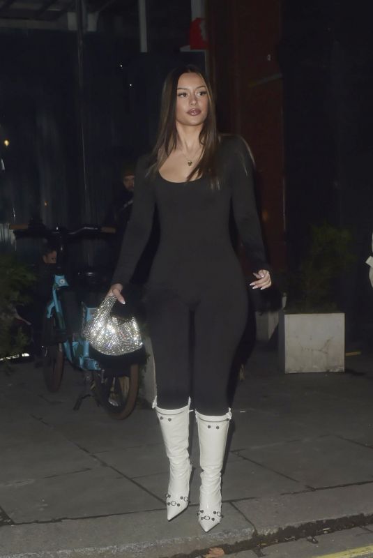 JASMINE ORR Arrives at Geordie Shore Event at Thai Square in London 01/07/2025