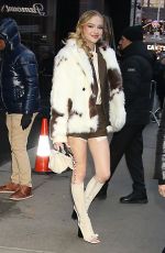 JAYDEN BARTELS Arrives at Good Morning America in New York 01/08/2025