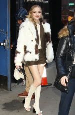JAYDEN BARTELS Arrives at Good Morning America in New York 01/08/2025