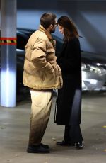 JEANNE CADIEU Out for Date Night at Sushi Park in Los Angeles 01/08/2025