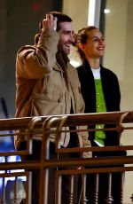 JEANNE CADIEU Out for Date Night at Sushi Park in Los Angeles 01/08/2025