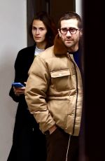 JEANNE CADIEU Out for Date Night at Sushi Park in Los Angeles 01/08/2025