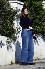 JEANNE TRIPPLEHORN Out with Family in Los Angeles 01/09/2025