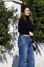 JEANNE TRIPPLEHORN Out with Family in Los Angeles 01/09/2025
