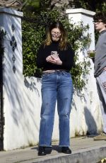 JEANNE TRIPPLEHORN Out with Family in Los Angeles 01/09/2025