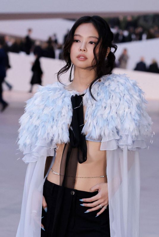 JENNIE at Chanel Haute Couture Spring-Summer 2025 Show at Paris Fashion Week 01/28/2025