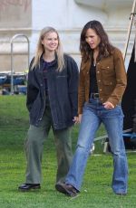 JENNIFER GARNER on the Set of The Last Thing He Told Me in Los Angeles 01/21/2025