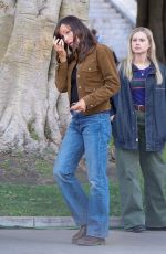 JENNIFER GARNER on the Set of The Last Thing He Told Me in Los Angeles 01/21/2025