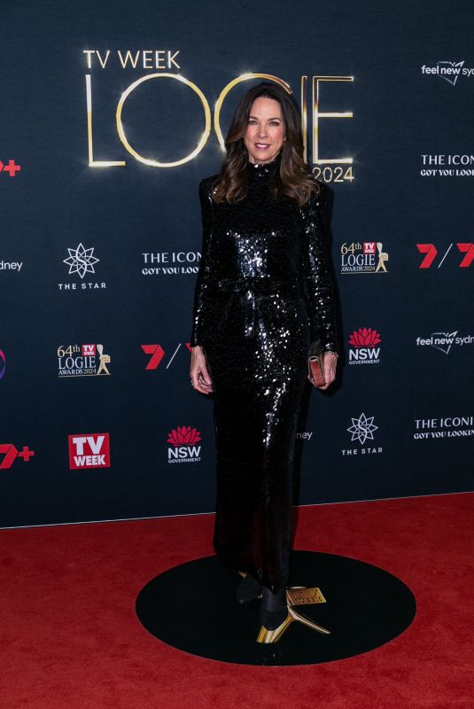 JENNIFER KEYTE at 64th TV WEEK Logie Awards at The Star in Sydney 08/18/2024