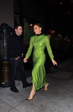 JENNIFER LOPEZ Arrives at Manager Benny