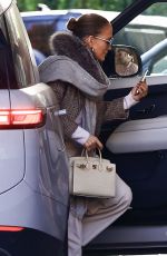 JENNIFER LOPEZ Celebrates Manager Benny