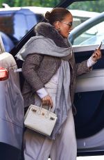JENNIFER LOPEZ Celebrates Manager Benny