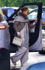 JENNIFER LOPEZ Celebrates Manager Benny