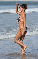 JENNY POWELL in Bikini at a Beach in Morocco 01/07/2025
