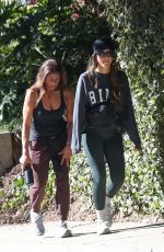 JESSICA ALBA Out for Stroll with a Friend in Los Angeles 01/06/2025
