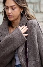 JESSICA ALBA Out Shopping at Target in Los Angeles 01/25/2025