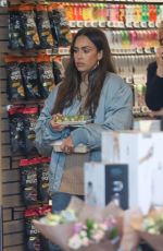 JESSICA ALBA Picking up Good at Erewhon Before Heading to a Hollywood Park 01/14/2025