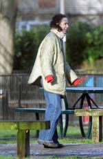 JESSICA BROWN FINDLAY Enjoys a Family Day Out 01/02/2025