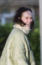 JESSICA BROWN FINDLAY Enjoys a Family Day Out 01/02/2025