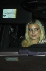 JESSICA SIMPSON Leaves Chateau Marmont Hotel in West Hollywood 01/04/2025