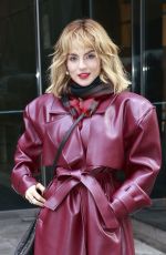 JOANNA JOJO LEVESQUE Leaves Z100 Radio in New York City 01/23/2025
