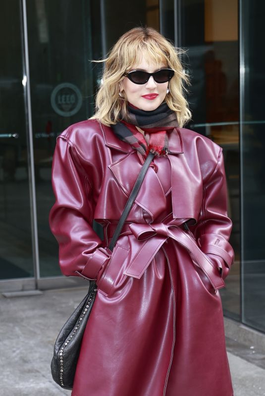 JOANNA JOJO LEVESQUE Leaves Z100 Radio in New York City 01/23/2025