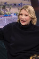 JOANNA PAGE at Good Morning Britain TV Show in London 01/23/2025