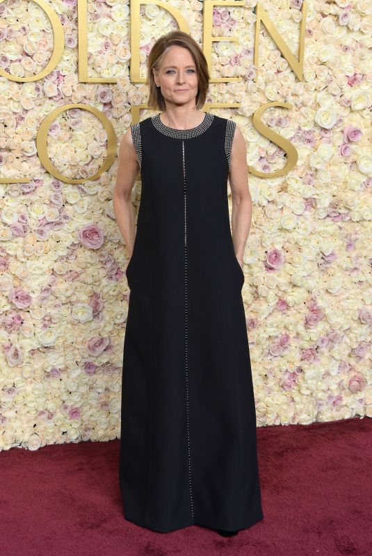 JODIE FOSTER at 82nd Annual Golden Globes Awards in Beverly Hills 01/05/2025