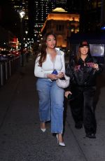 JORDYN WOODS Arrives at Knicks Game in New York 01/01/2025