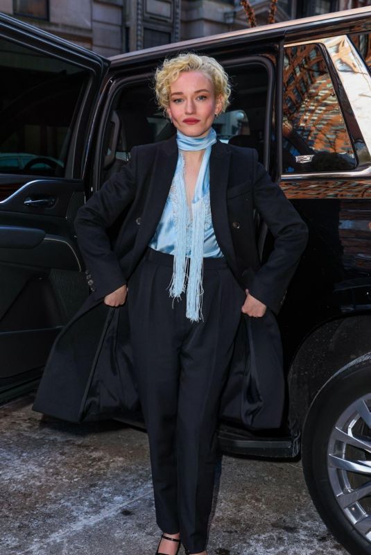JULIA GARNER Arrives at Today Show in New York 01/22/2025 [Adds]