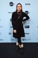 JULIA ZSOLNAY at Plainclothes Premiere at Sundance Film Festival in Park City 014/26/2025