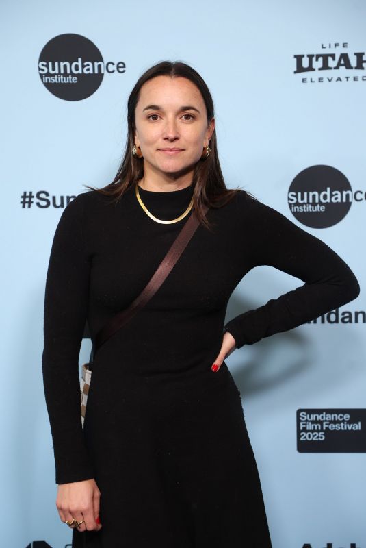 JULIA ZSOLNAY at Plainclothes Premiere at Sundance Film Festival in Park City 014/26/2025