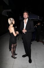 JULIANNE HOUGH Leaves UTA Golden Globes After-Party Post-show at Marea in Beverly Hills 01/05/2025