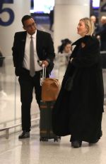 JULIANNE HOUGH Makes Low-Key Arrival in Los Angeles 01/21/2025